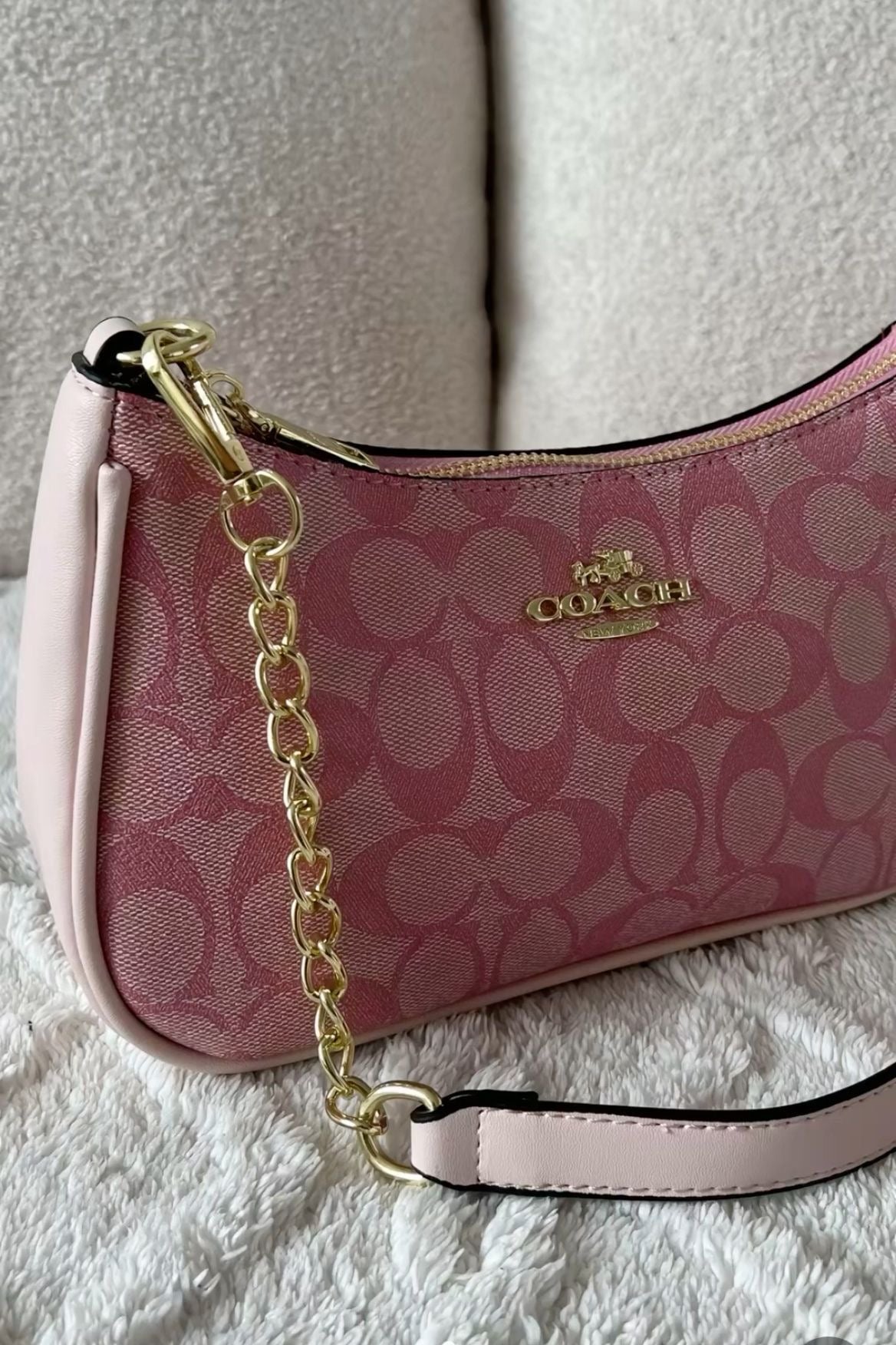 Pink Coach Bag