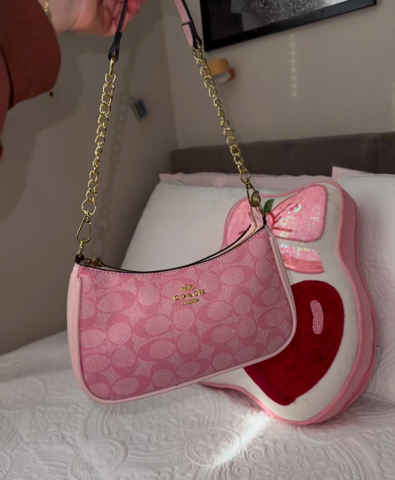 Pink Coach Bag