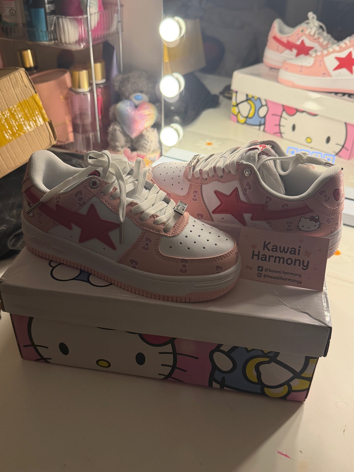 Kitty Star Shoes (Women's Sizes)