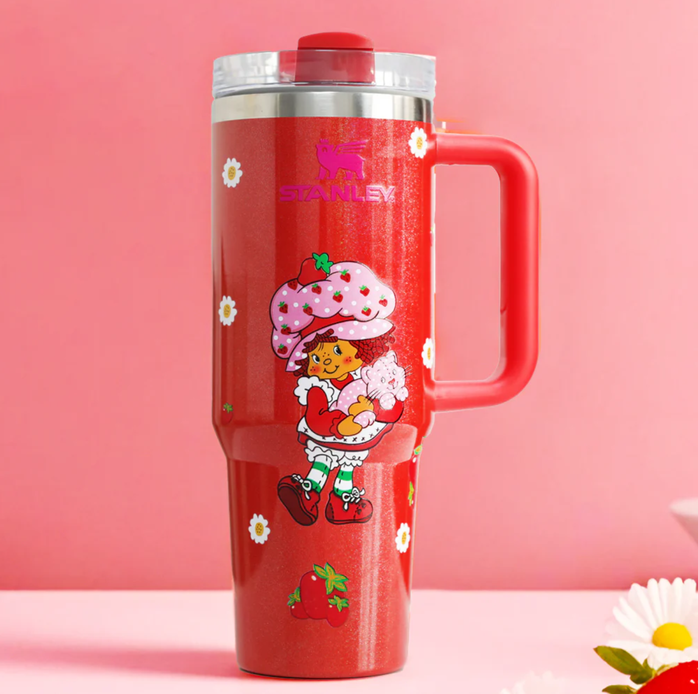 Strawberry Shortcake x Stanley Cup 40oz
