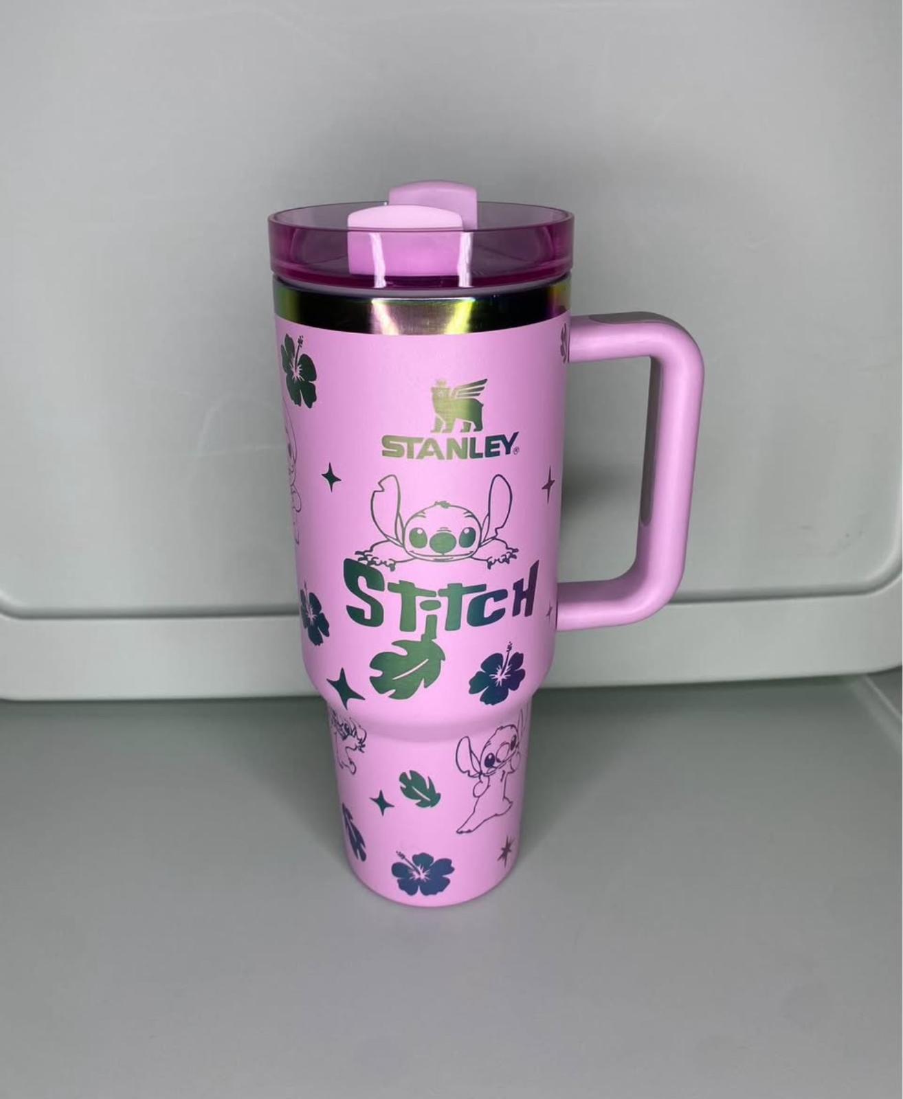 Blue Cartoon Tumbler Cup 40oz