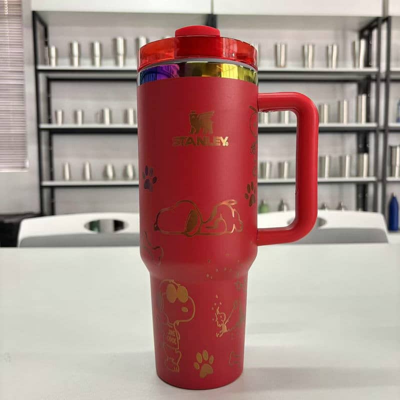 Cute puppy inspired tumbler cup 40oz