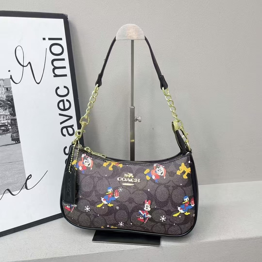 Brown Duck Shoulder Bag