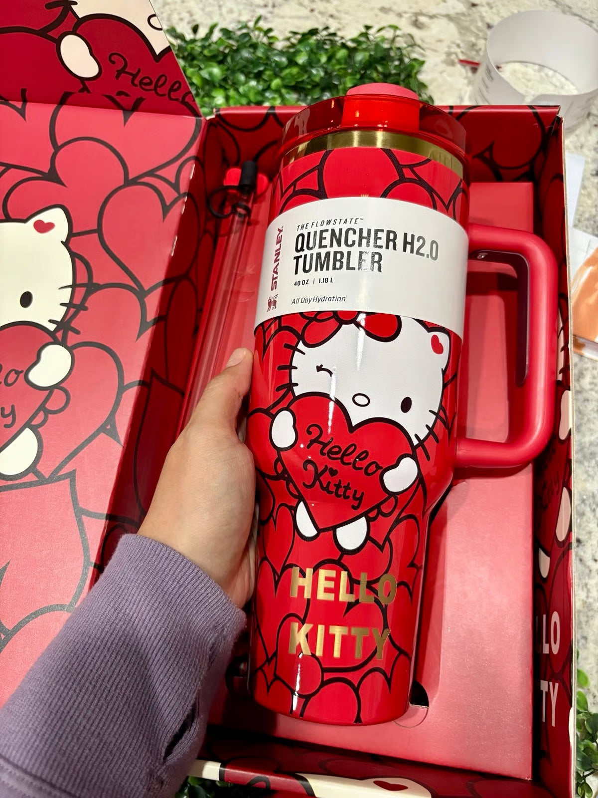 Kitty Valentines Cup