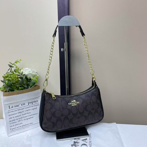 Dark Brown V2 Shoulder Bag