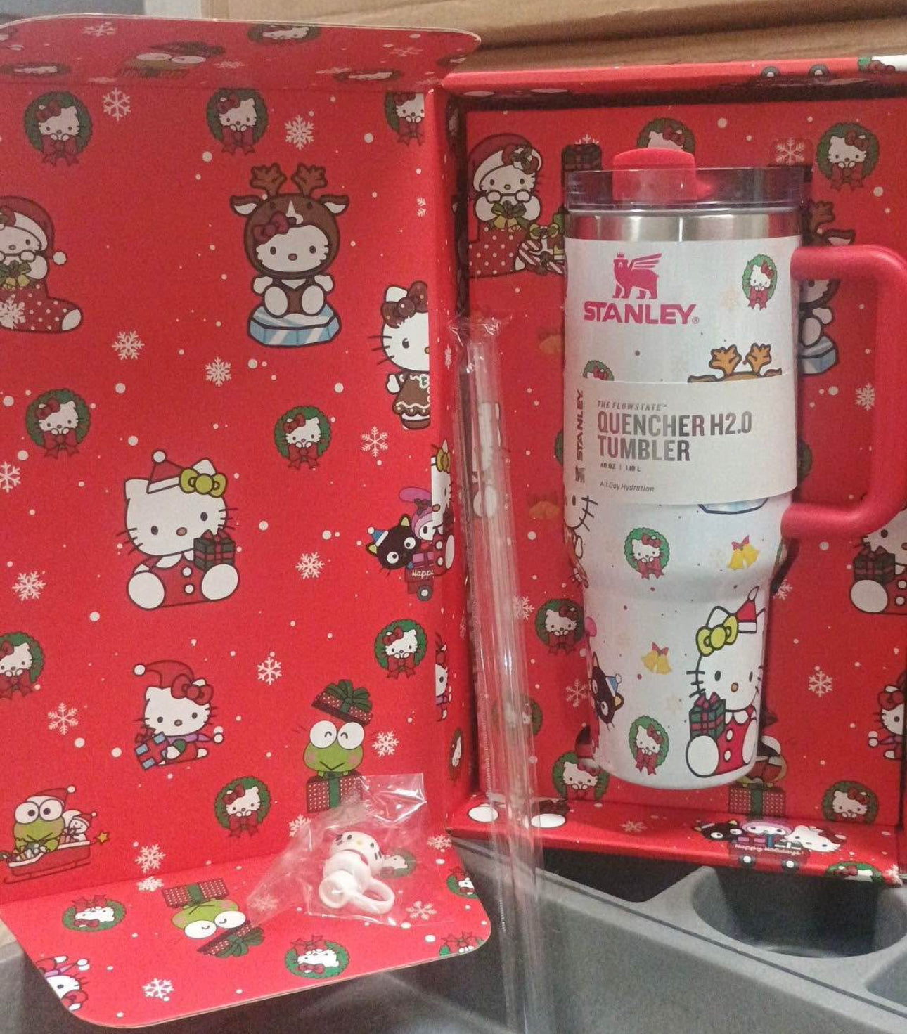Hello Kitty Stanley Cup Christmas Edition