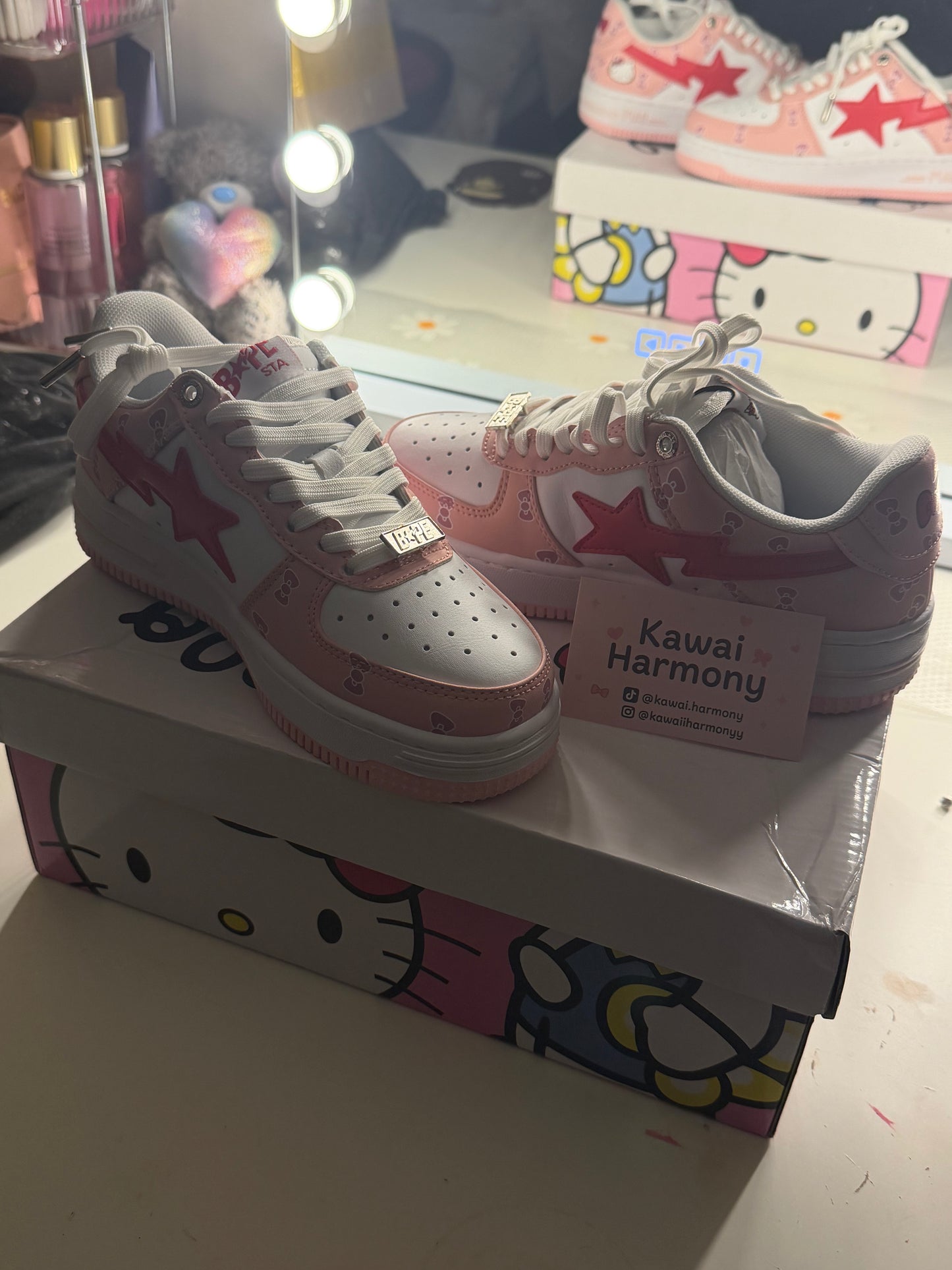 Kitty Star Shoes (Women's Sizes)