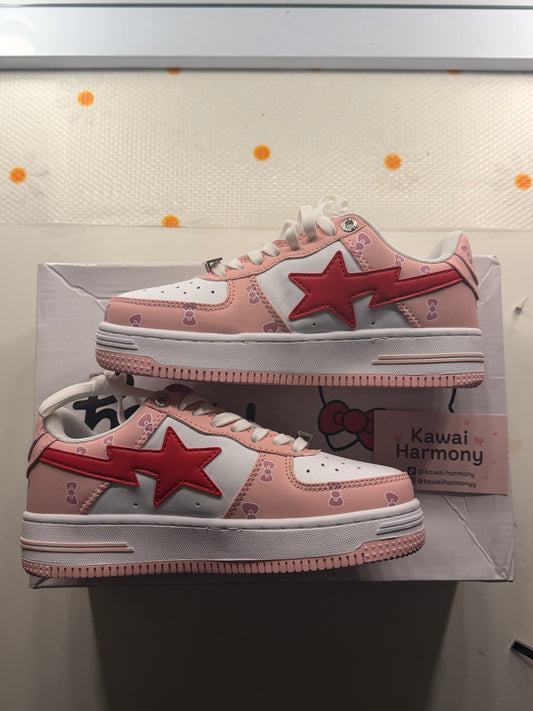 Kitty Star Shoes (Women's Sizes)