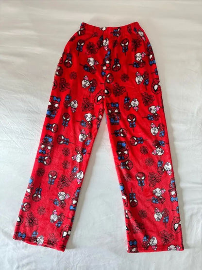 Hello Kitty x Spiderman Fluffy pajamas