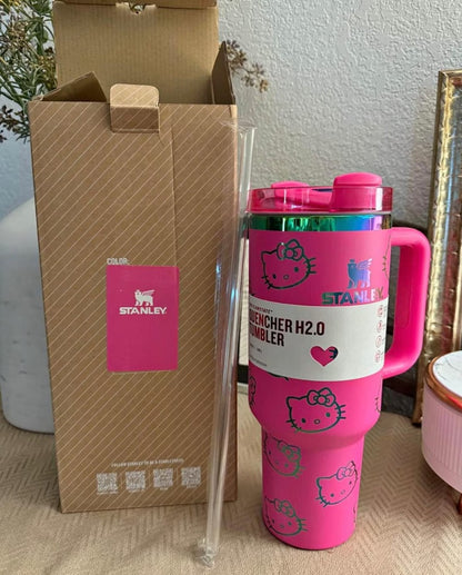 Kitty Tumbler Cup 40oz