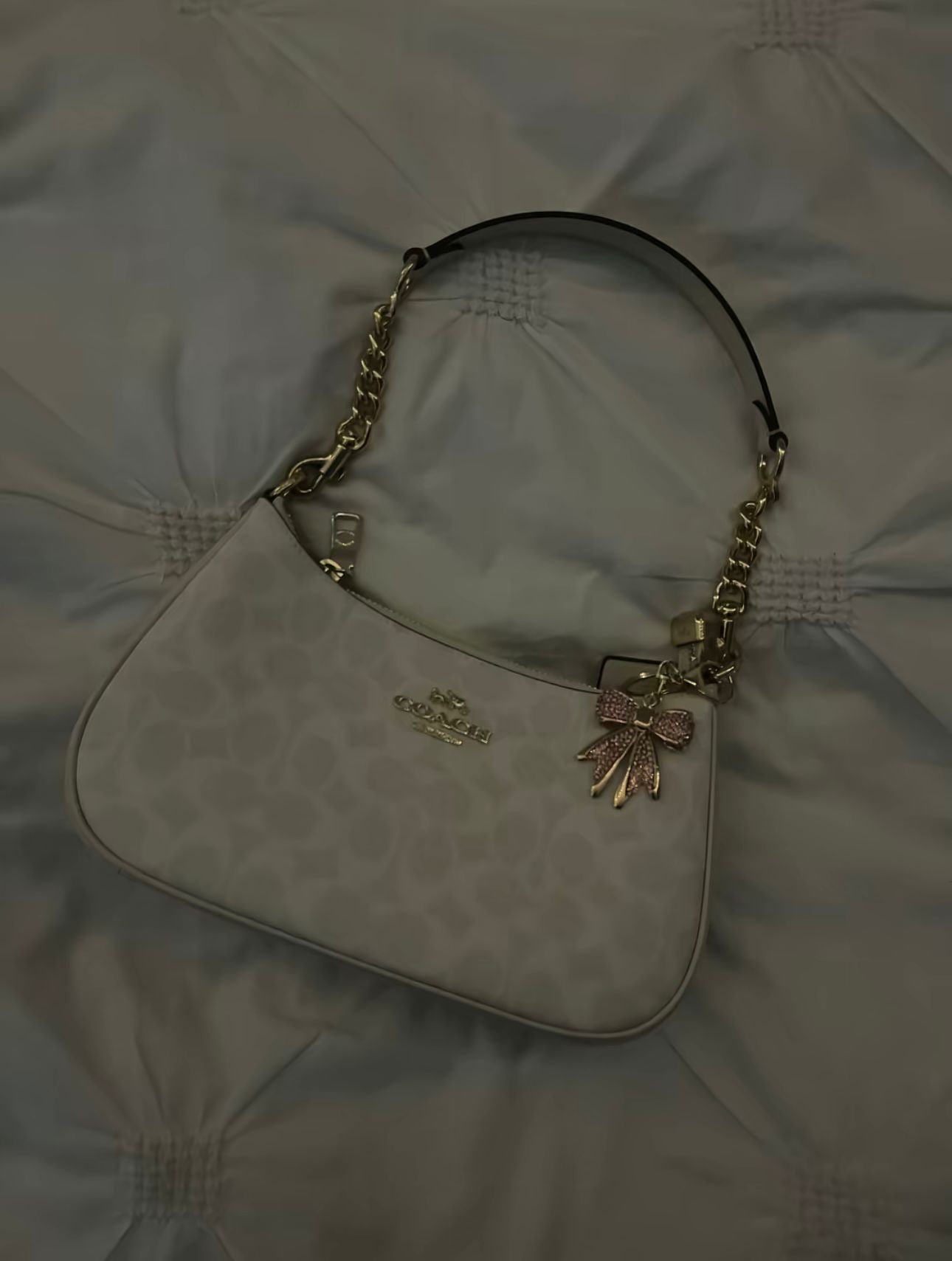 White Coach Bag