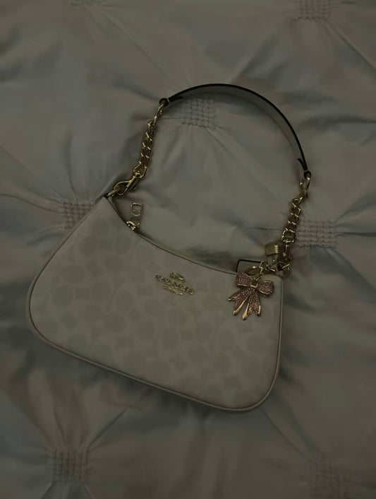 White Coach Bag