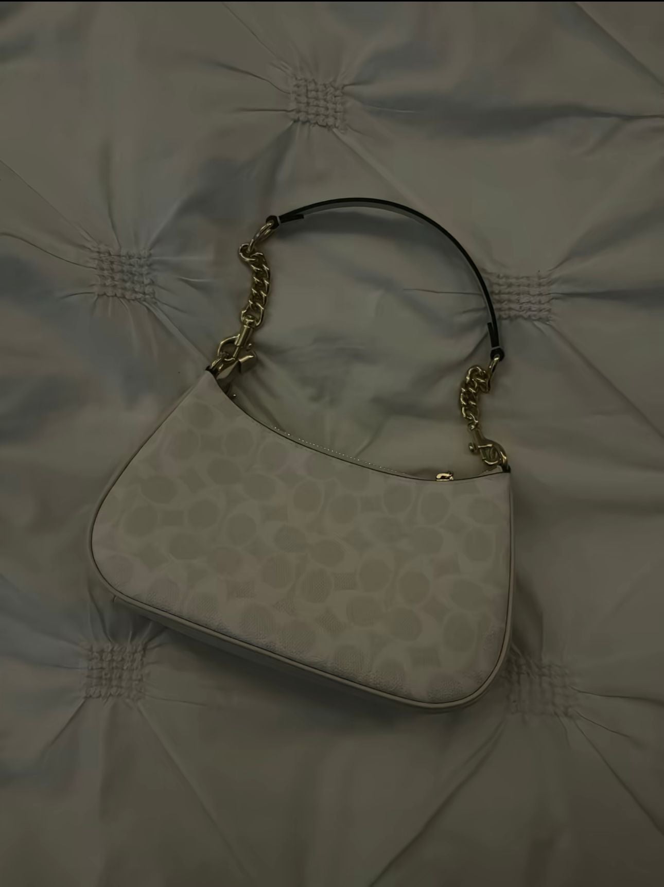 White Coach Bag