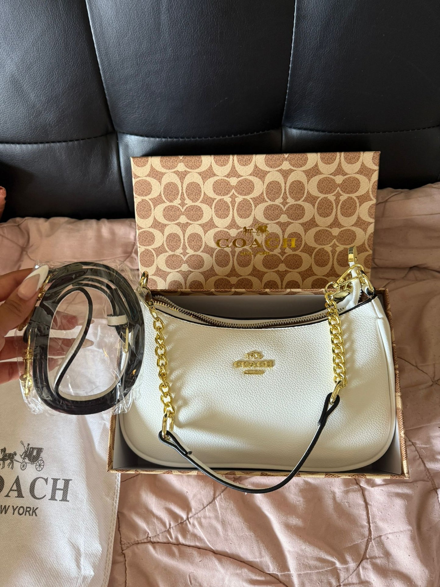 White Shoulder Bag V2