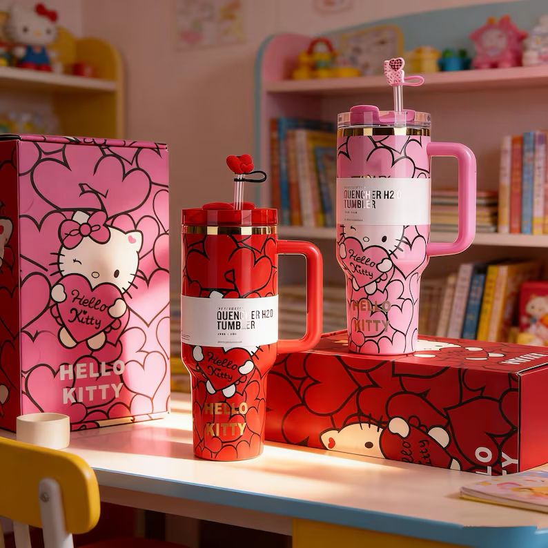 Kitty Valentines Cup