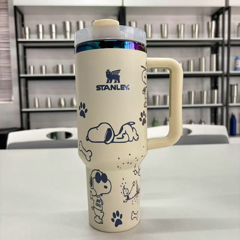 Cute puppy inspired tumbler cup 40oz