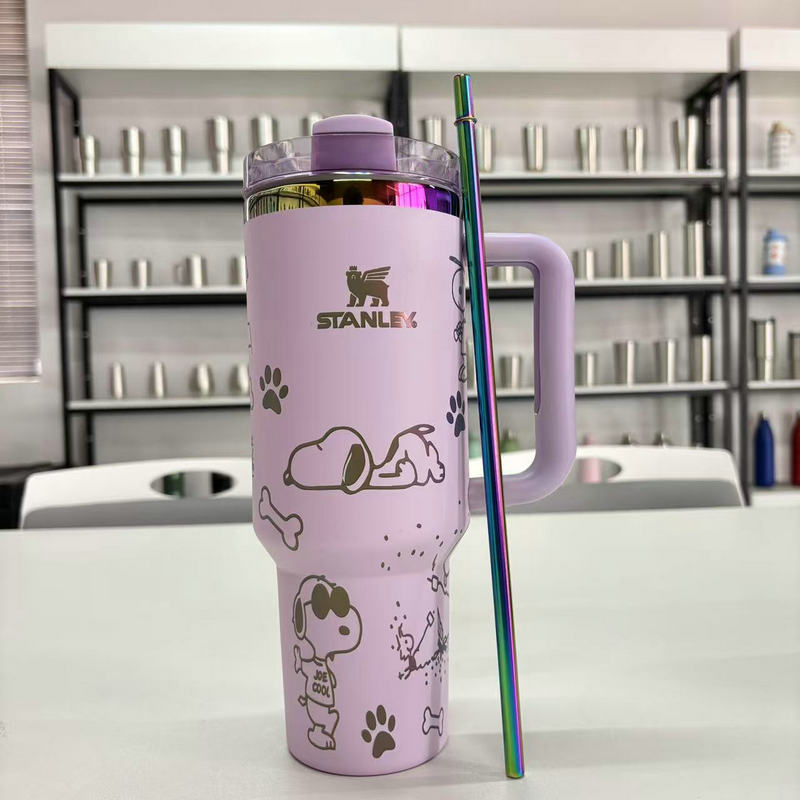 Cute puppy inspired tumbler cup 40oz