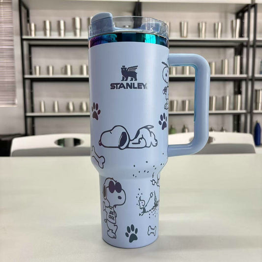 Cute puppy inspired tumbler cup 40oz