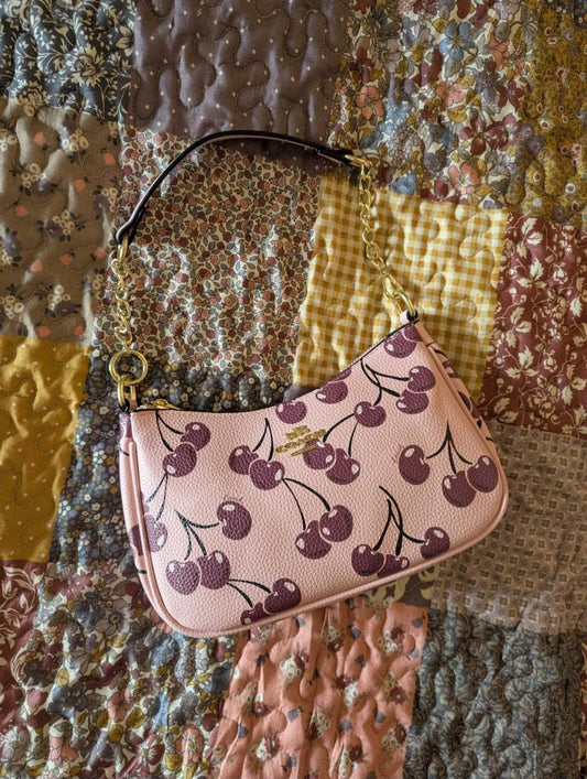 Pink Cherry Coach Bag