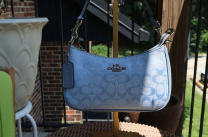 Blue Coach Bag