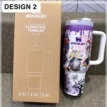 Jack and Sally Tumbler Cup 40oz