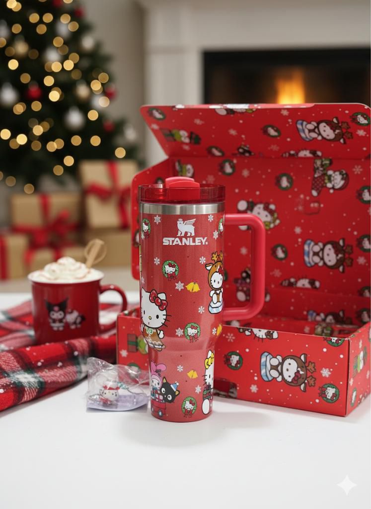 Hello Kitty Stanley Cup Christmas Edition