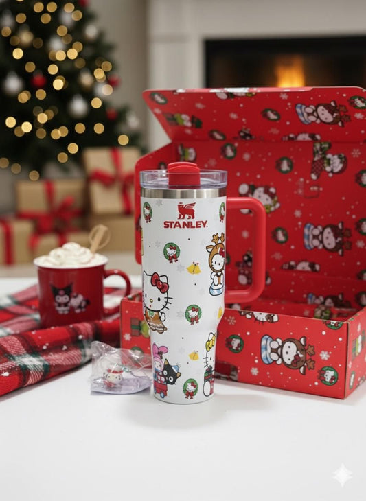 Hello Kitty Stanley Cup Christmas Edition