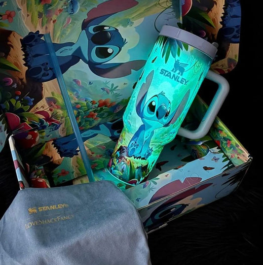 Glow In The Dark Cartoon Tumbler Cup 40oz