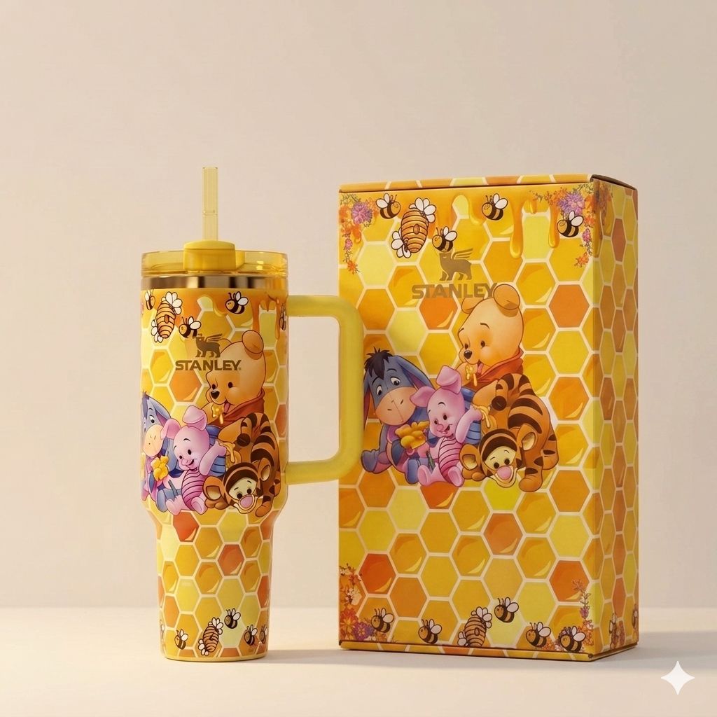 Pooh Bear Tumbler Cup 40oz