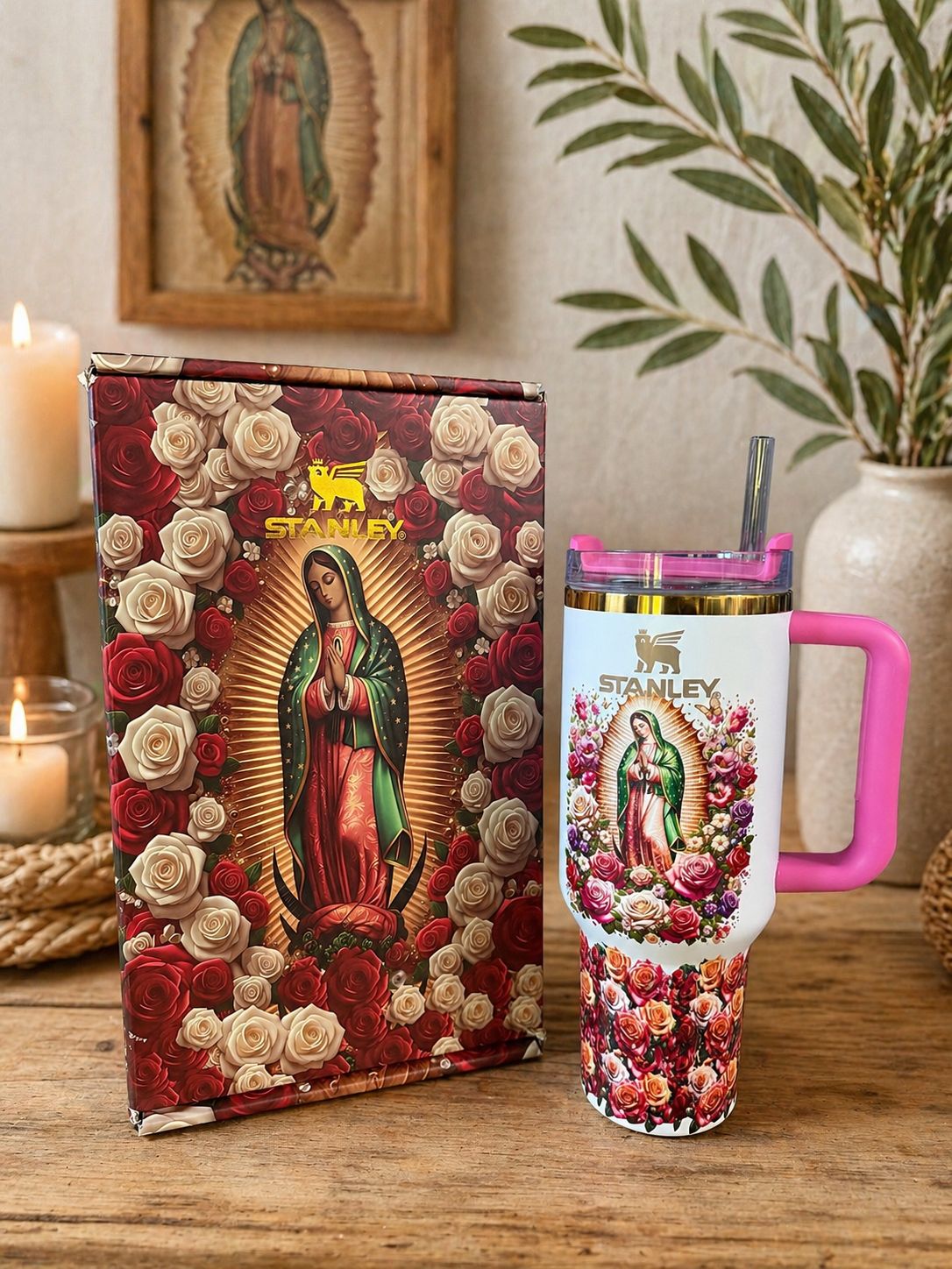 Virgin Mary Tumbler Cup 40oz