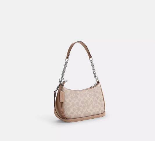 Sand Brown Coach Bag