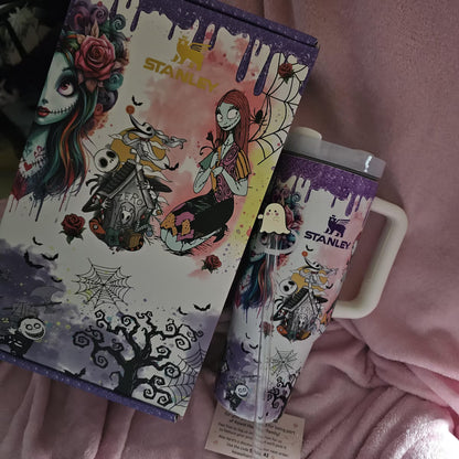 Jack and Sally Tumbler Cup 40oz