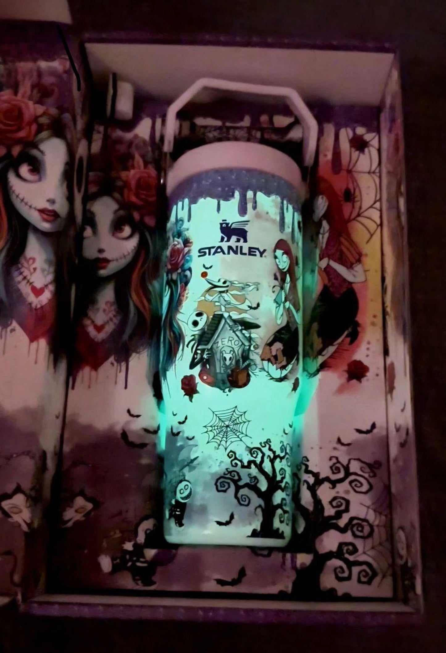 Jack and Sally Flipstraw Cup 30oz